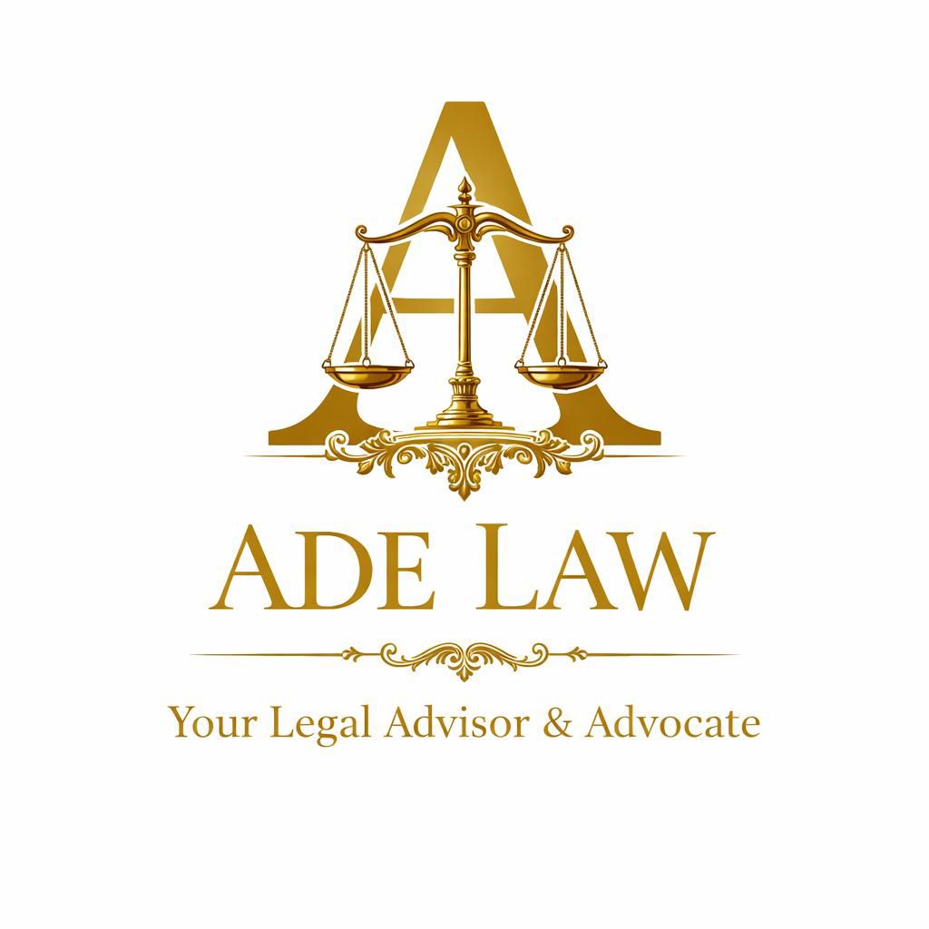 Ade Law logo